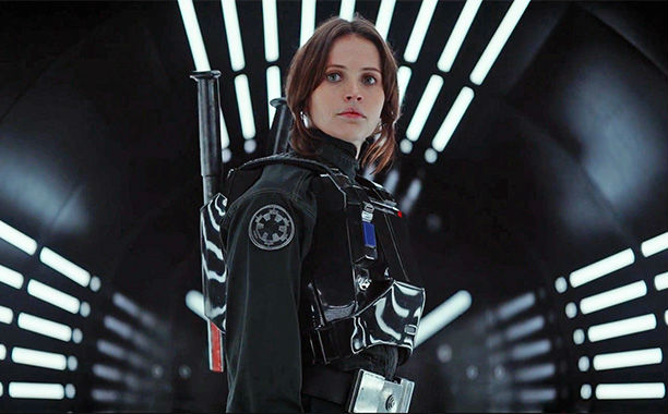 Felicity Jones em Rogue One: Uma História de Star Wars