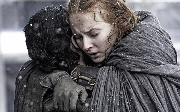 Jon Snow e Sansa Stark