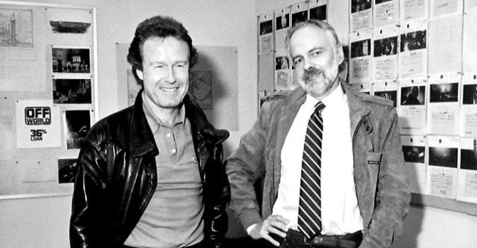 Ridley Scott e Philip K. Dick em 1982