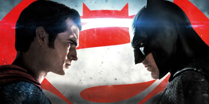  Henry Cavill e Ben Affleck em Batman vs Superman: A Origem da Justiça