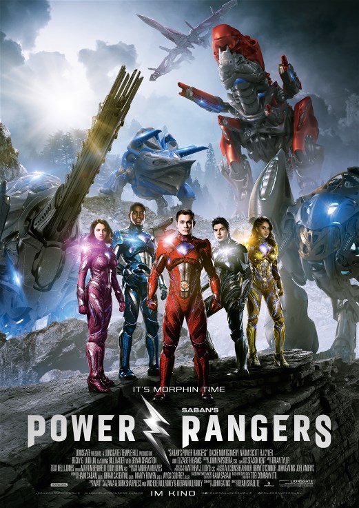 power rangers poster internacional