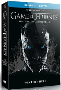 Capa Blu-Ray de Game of Thrones.