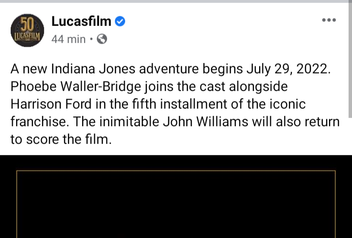 Indiana Jones 5 - elenco e equipe