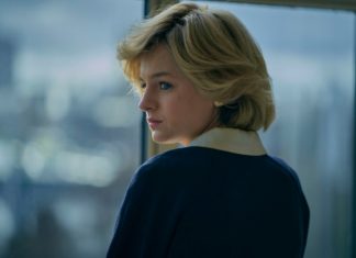 Emma Corrin em The Crown