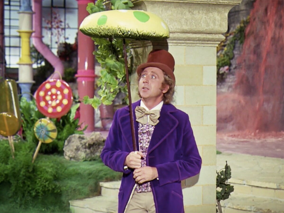Gene Wilder interpretou Willy Wonka no filme original