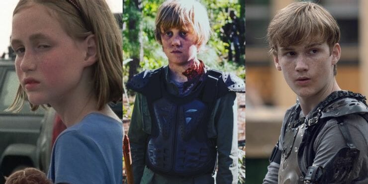 Filhos de Carol em The Walking Dead