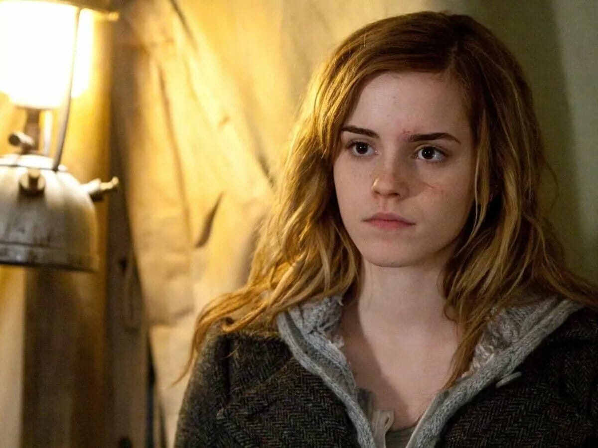 Emma Watson como Hermione em Harry Potter.