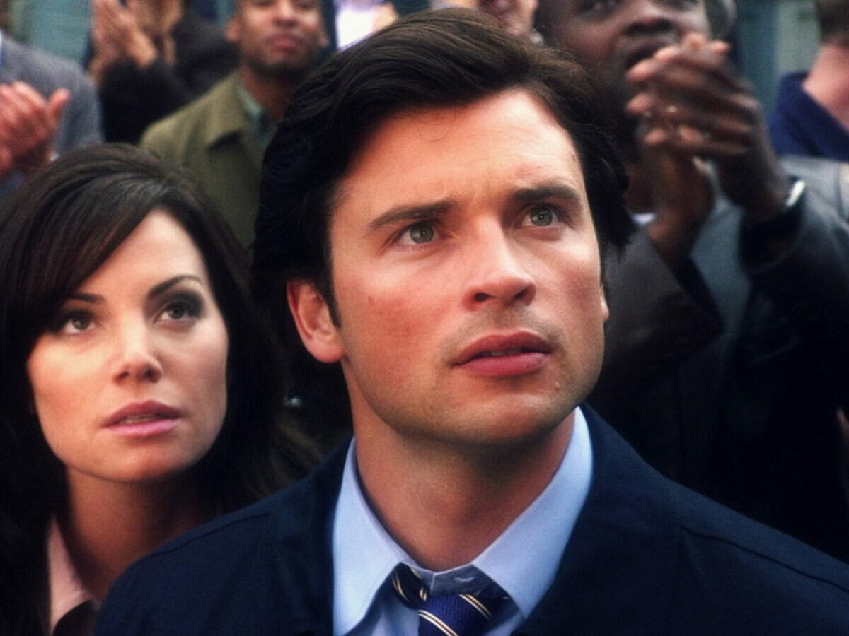 Tom Welling como Clark Kent em Smallville.