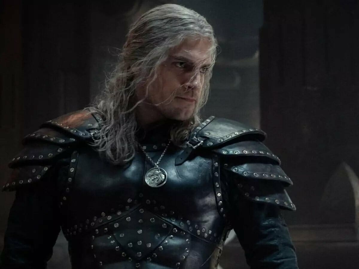 Henry Cavill como Geralt em The Witcher.