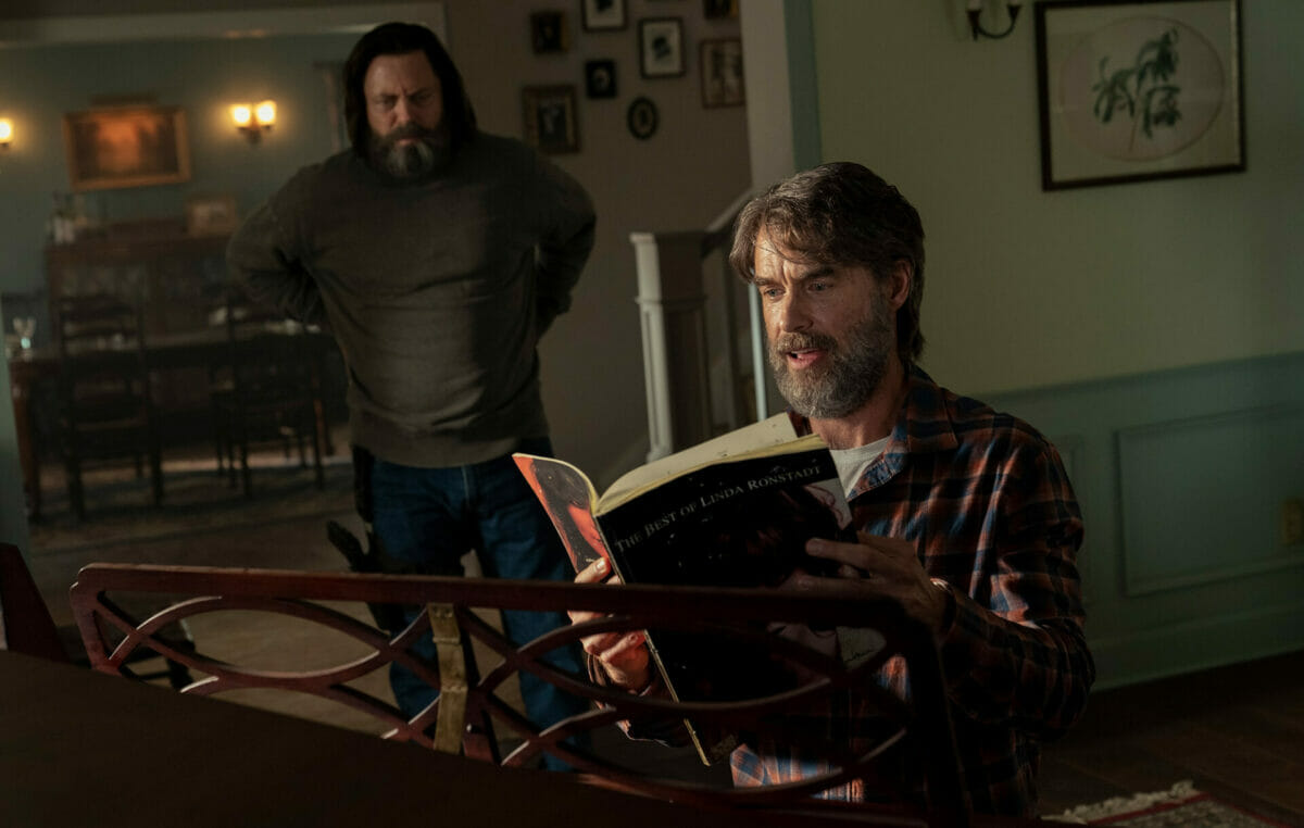 Bill (Nick Offerman) e Frank (Murray Bartlett) em The Last of Us