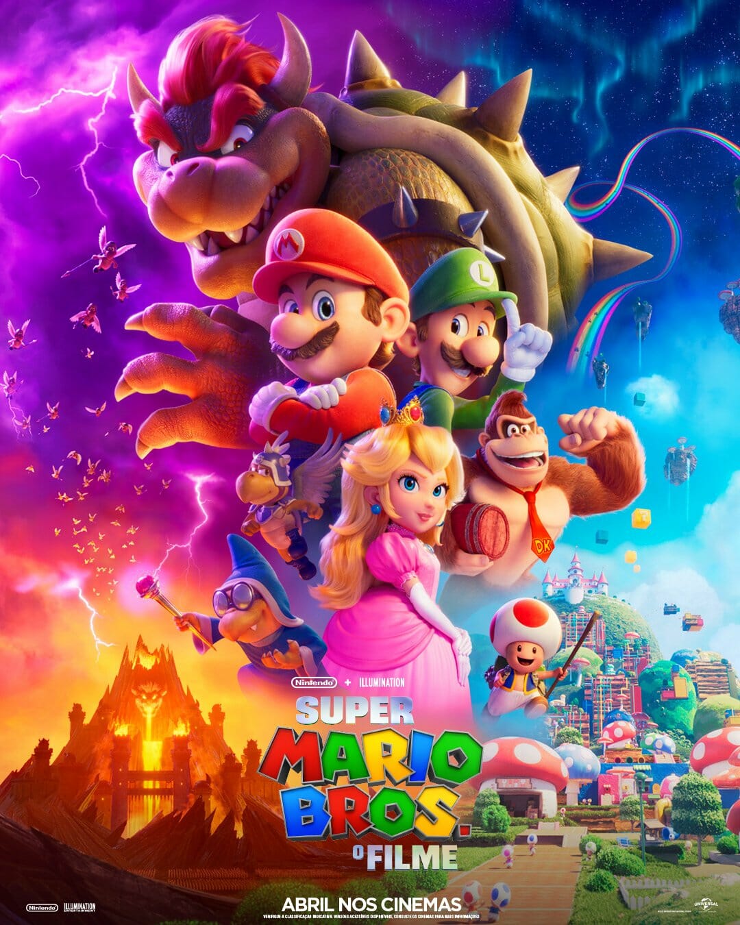 Pôster de Super Mario Bros.: O Filme