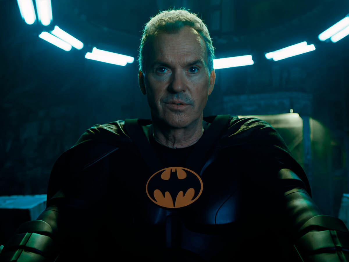 Batman de Michael Keaton em The Flash