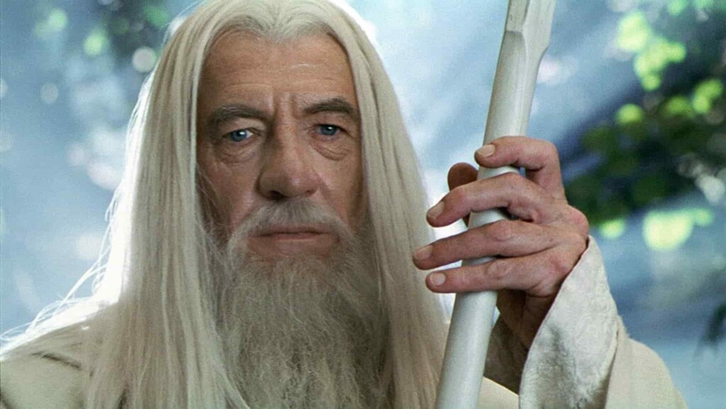 Ian McKellen como Gandalf em O Senhor dos Anéis: As Duas Torres