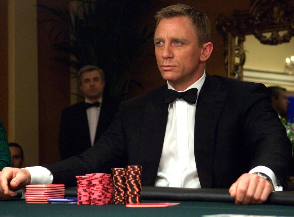 Daniel Craig como James Bond em Cassino Royale