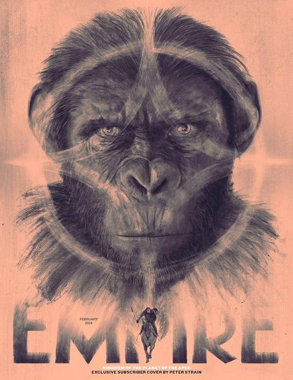 Capa Empire - Planeta dos Macacos: O Reinado