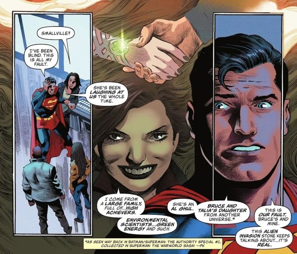 Superman reconhece Janan Al Ghul