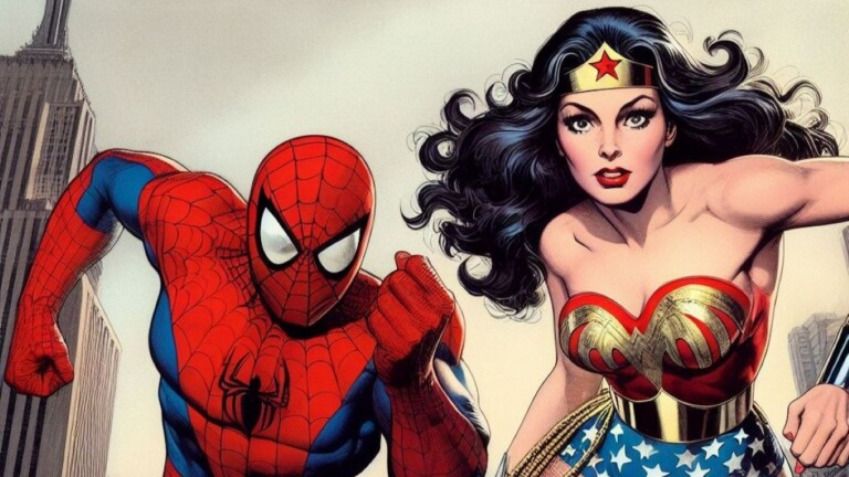 Homem-Aranha e Mulher-Maravilha