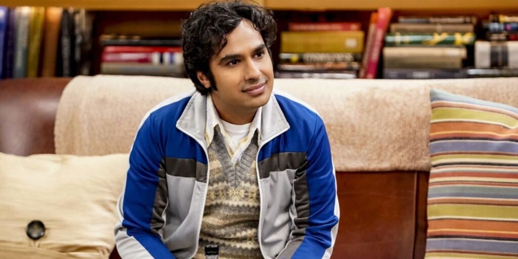 Kunal Nayyar como Raj em The Big Bang Theory