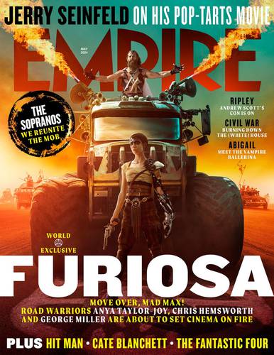 Capa da revista Empire sobre Furiosa