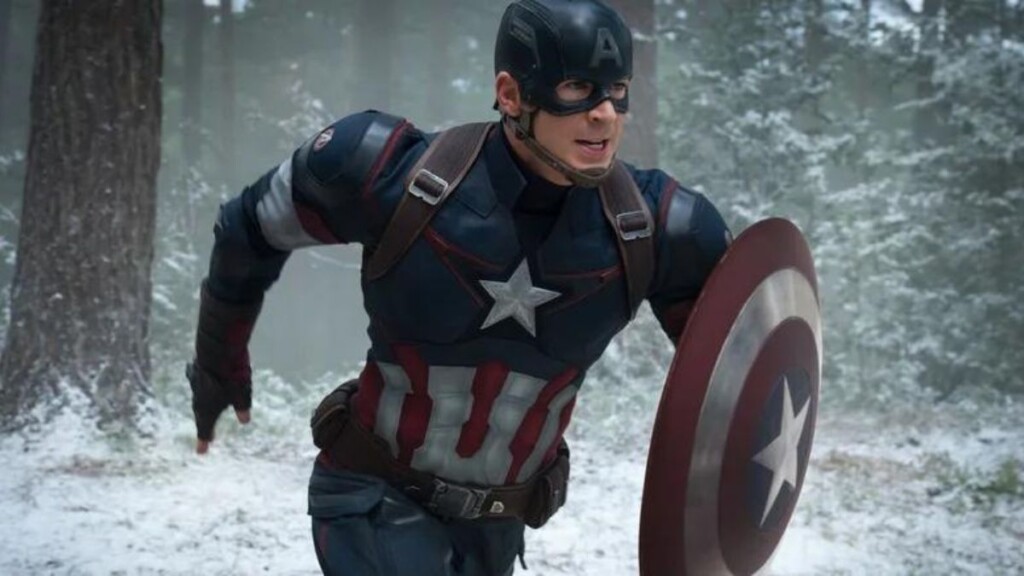 Chris Evans como Capitão América