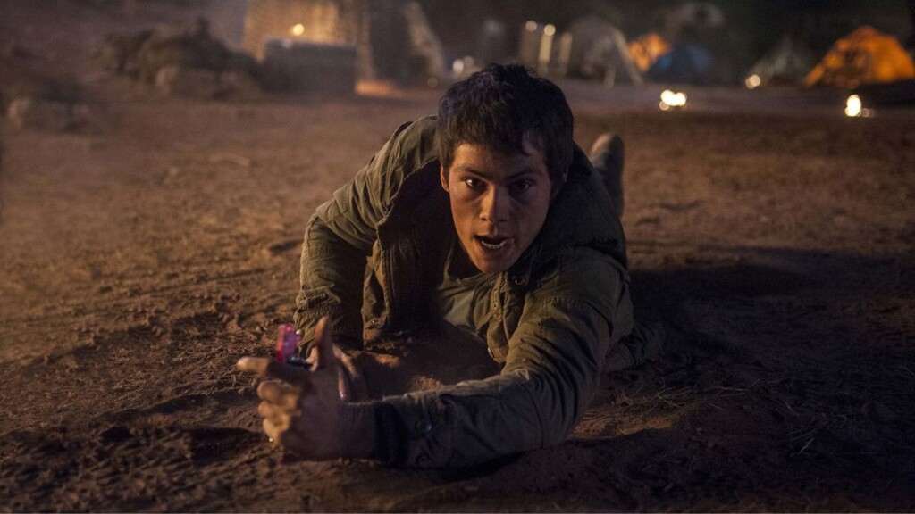 Dylan O'Brien em Maze Runner: Prova de Fogo
