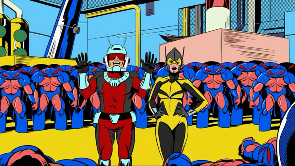Homem-Formiga e a Vespa em série animada da Marvel