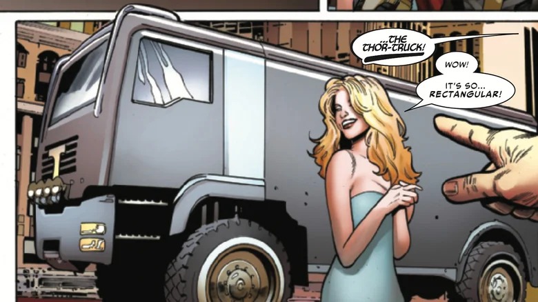 Caminhão do Thor nas HQs da Marvel