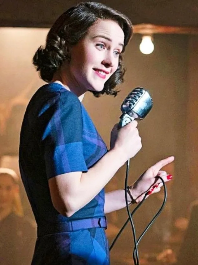 Rachel Brosnahan em A Maravilhosa Sra. Maisel