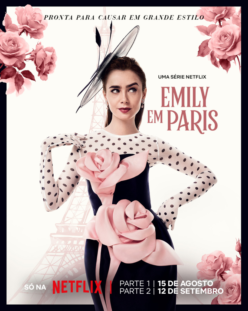 Pôster da 4ª temporada de Emily em Paris