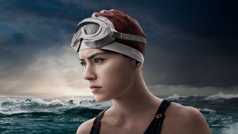 Daisy Ridley em A Jovem e o Mar