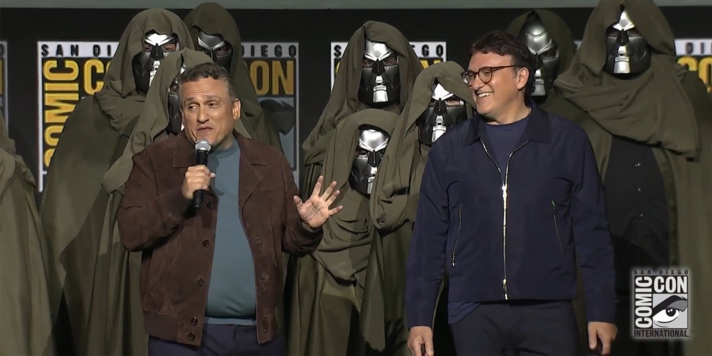 Os irmãos Joe e Anthony Russo na SDCC 2024
