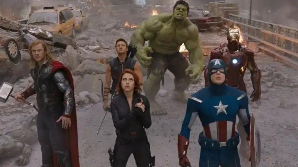 Cena de Vingadores: Ultimato