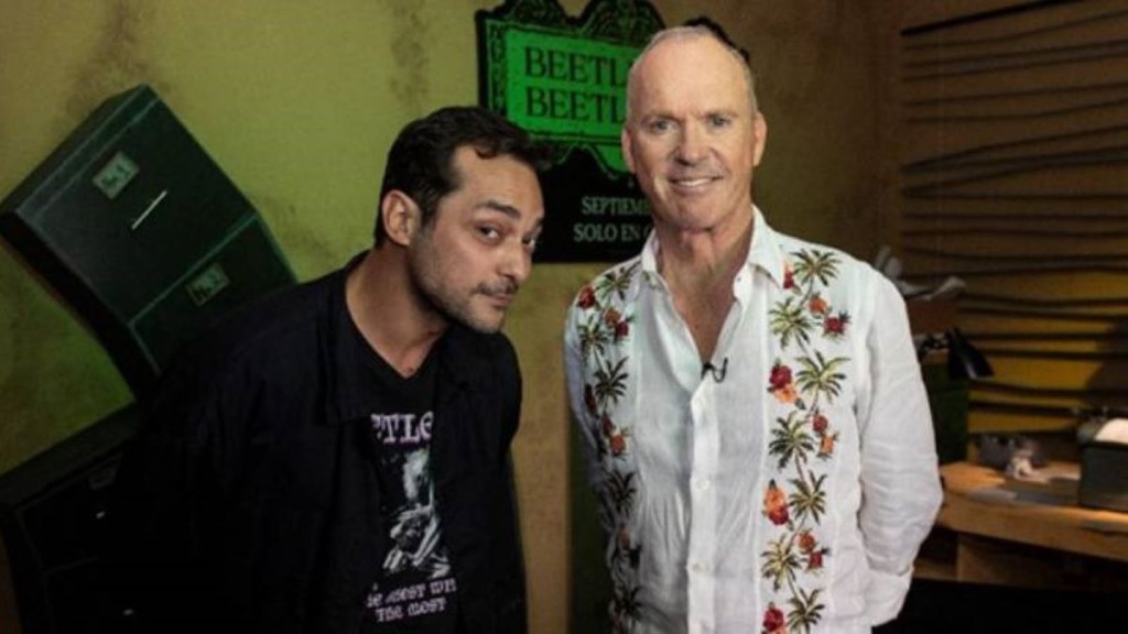 Eduardo Sterblitch e Michael Keaton