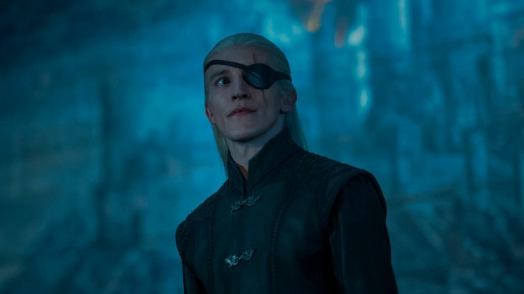 Aemond Targaryen em A Casa do Dragão Aemond Targaryen em A Casa do Dragão