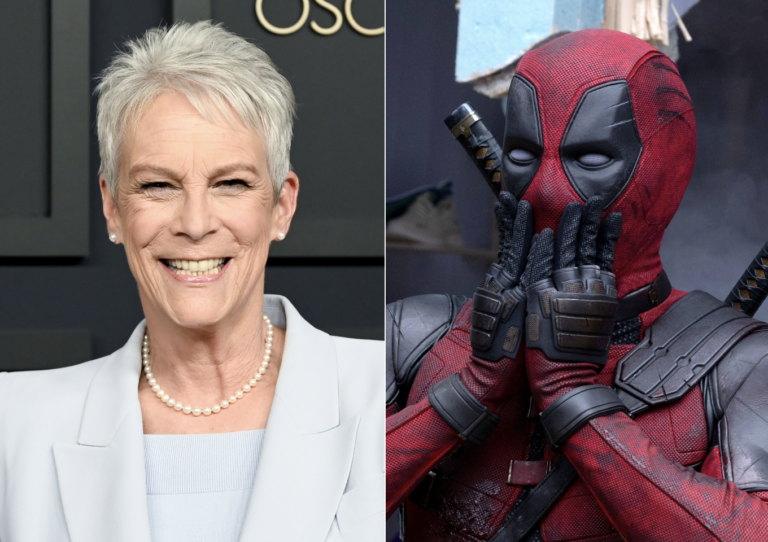 Jamie Lee Curtis e Deadpool
