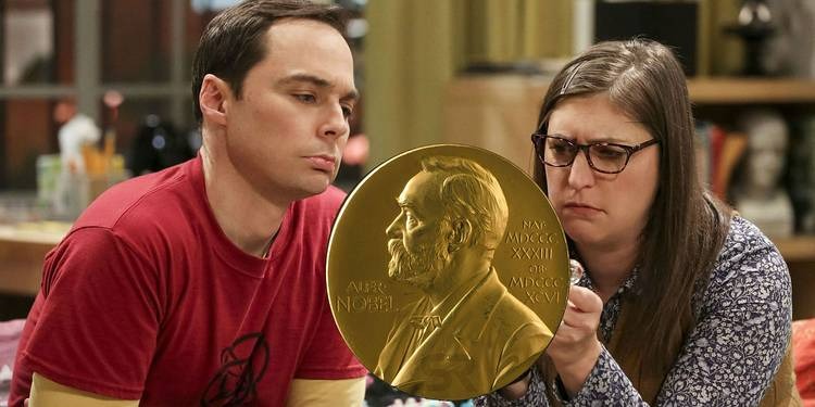 Sheldon e Amy em The Big Bang Theory