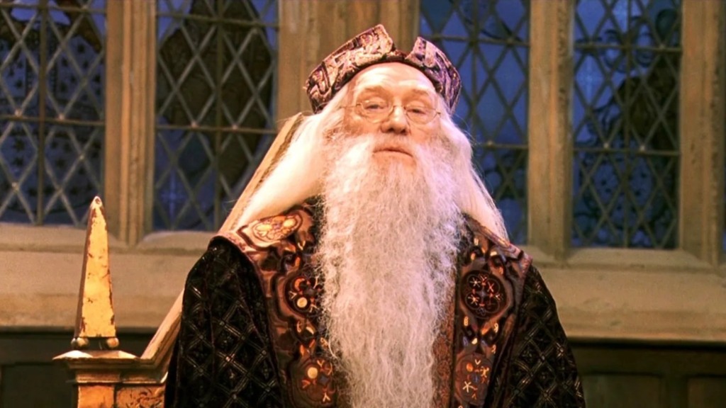 Richard Harris como Dumbledore