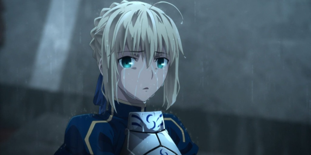 Saber em Fate/Stay Night: Unlimited Blade Works