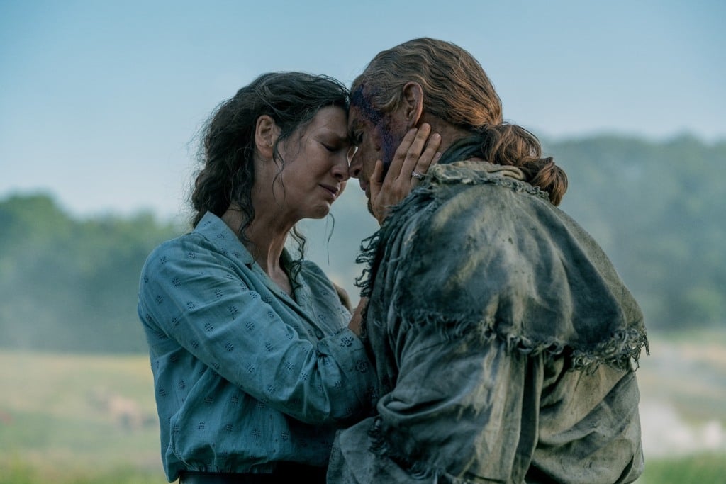 Claire e Jamie em Outlander