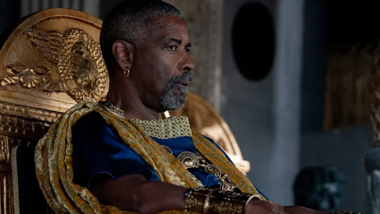 Denzel Washington em Gladiador 2