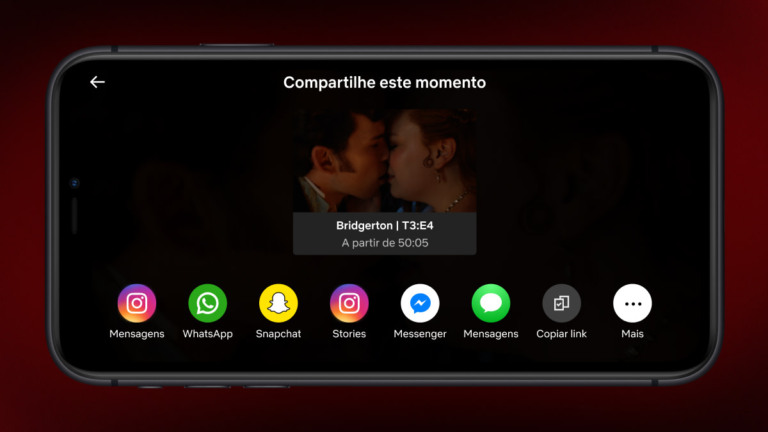 Netflix cria recurso para salvar e compartilhar suas cenas favoritas nas redes sociais