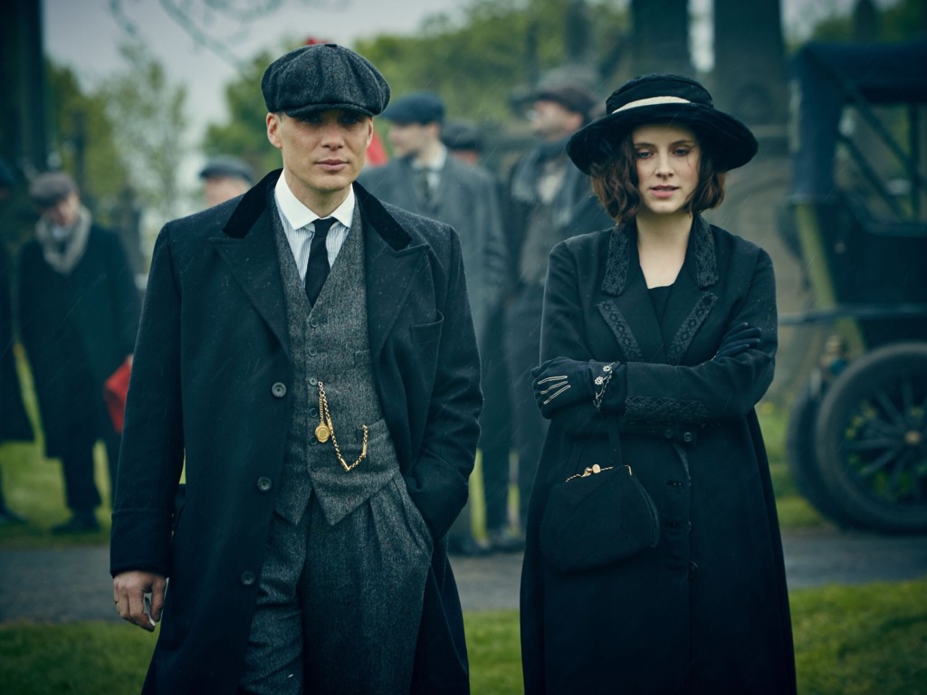 Tommy e Ada Shelby em Peaky Blinders