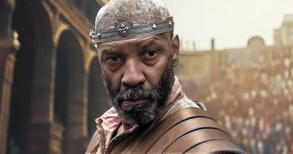 Denzel Washington em Gladiador 2