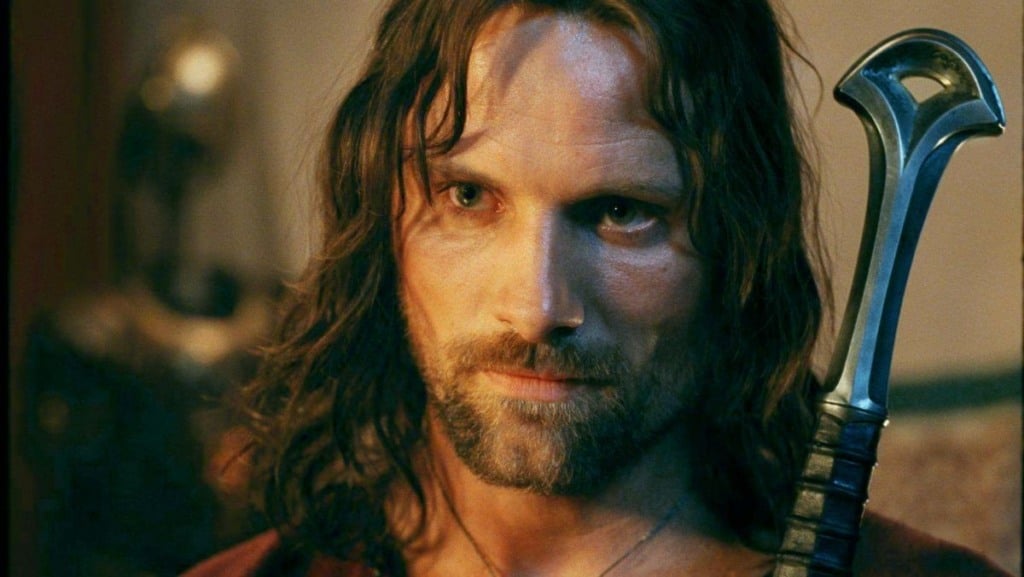 Viggo Mortensen em O Senhor dos Anéis