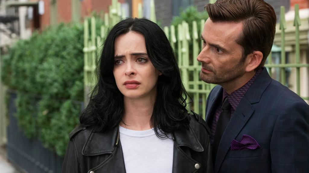 Brian Michael Bendis e Krysten Ritter em Jessica Jones