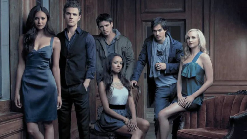 Parte do elenco The Vampire Diaries