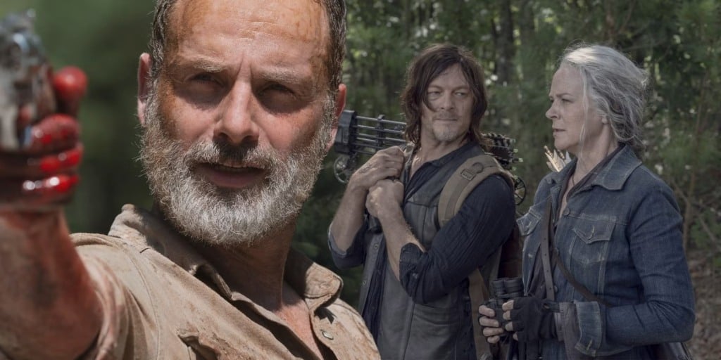 Rick, Daryl e Carol