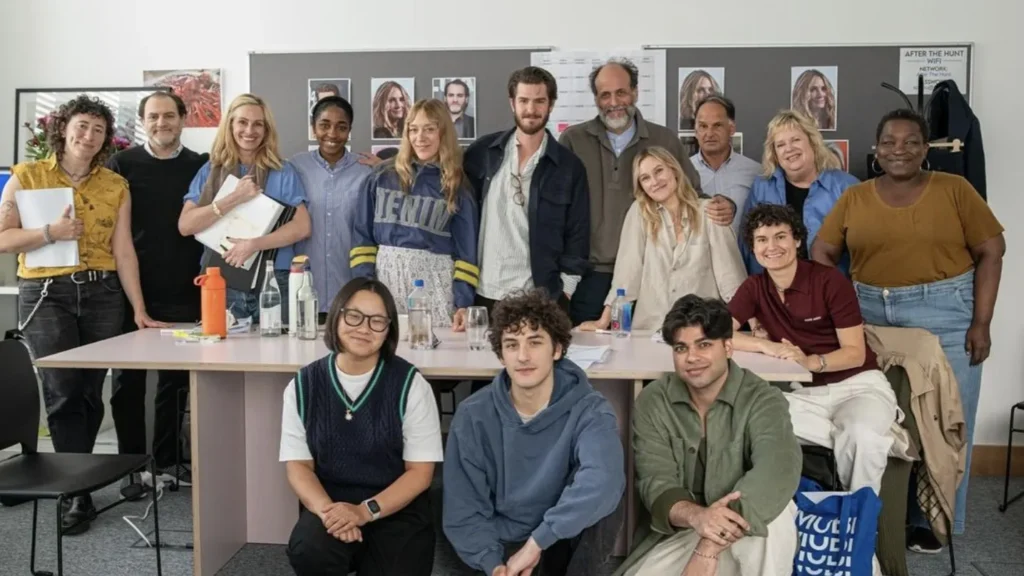 Elenco e produção de After the Hunt