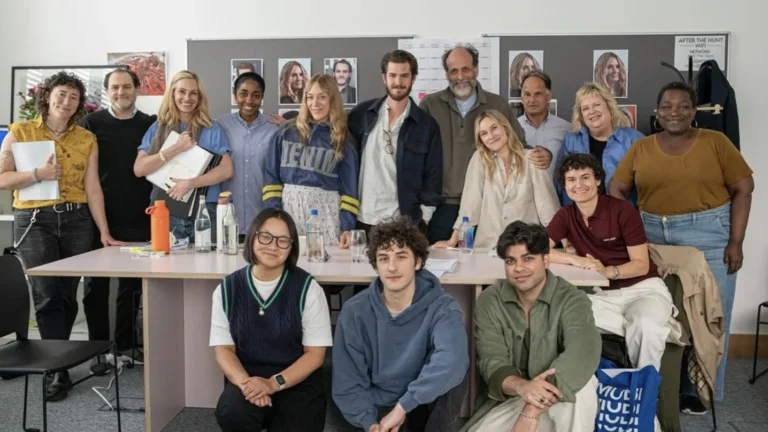 Elenco e produção de After the Hunt