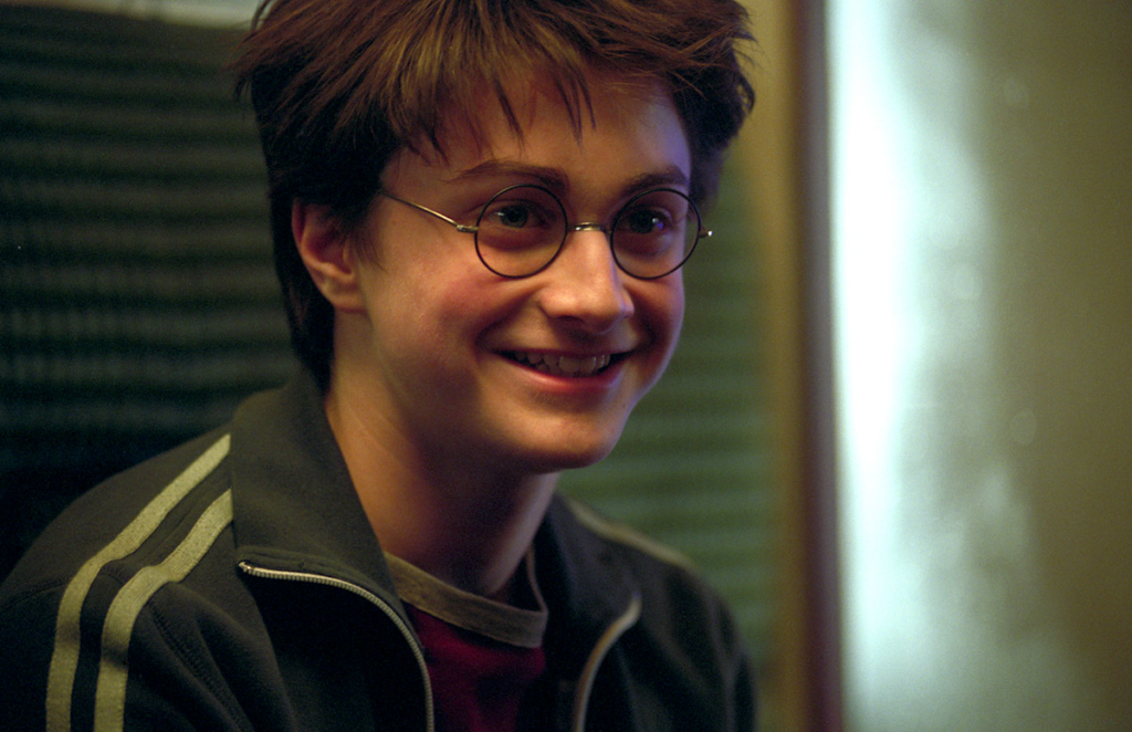 Daniel Radcliffe como Harry Potter